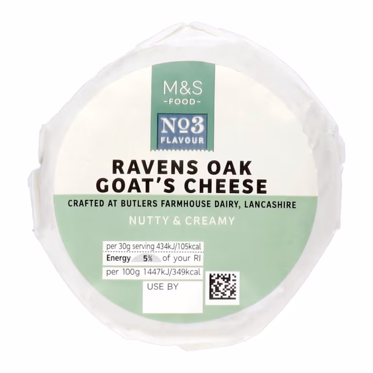 M&S Ravens Oak Goat's Cheese