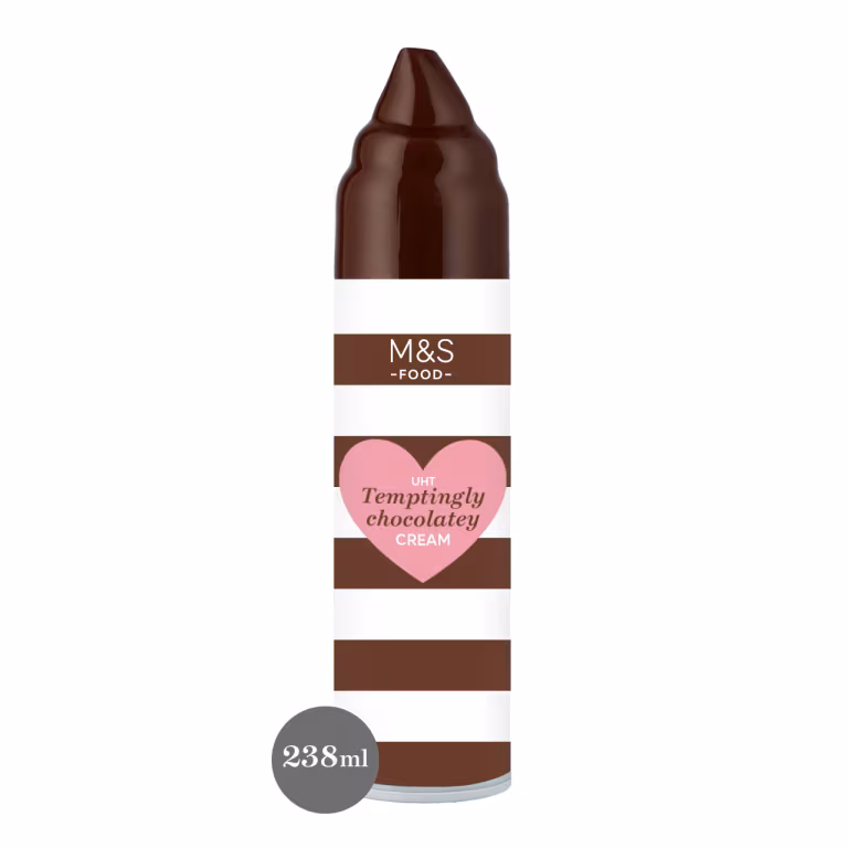 M&S Temptingly Chocolatey Cream