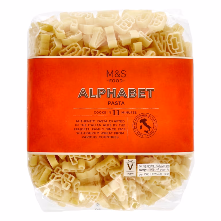 M&S Italian Alphabet Pasta
