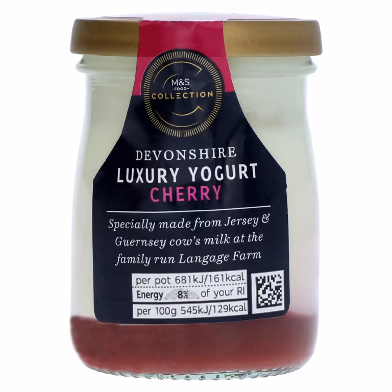 M&S Devonshire Luxury Yogurt Cherry