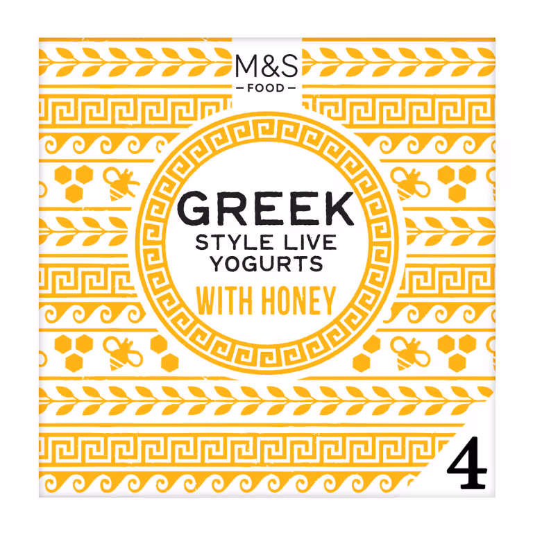 M&S Greek Style Live Yogurt with Honey