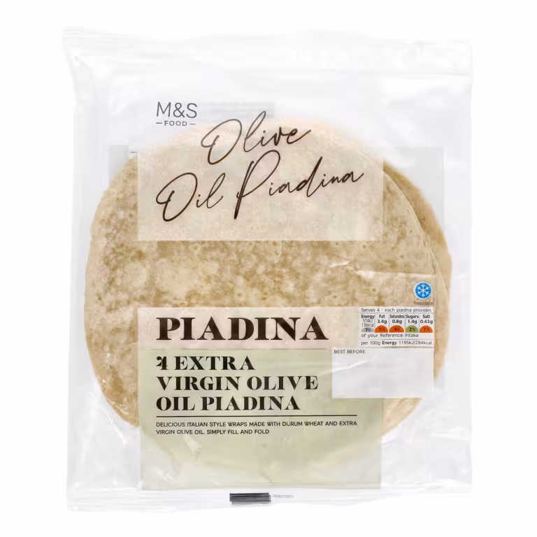 M&S Extra Virgin Olive Oil Piadina