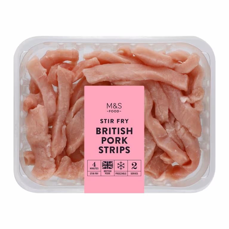 M&S British Pork Stir Fry Strips