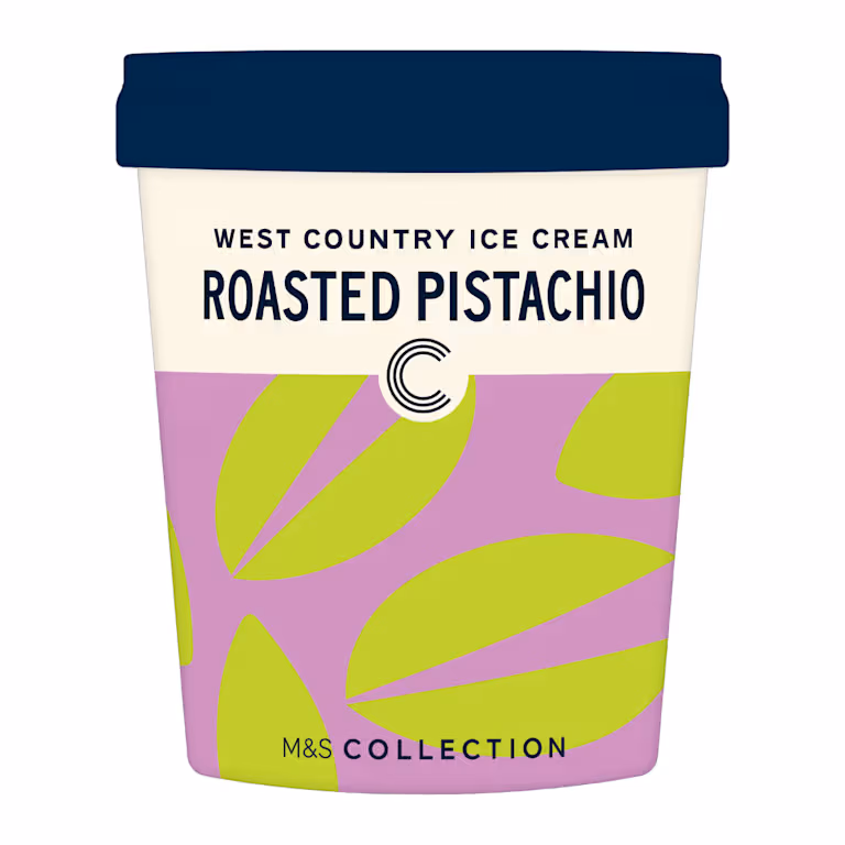 M&S Collection West Country Roasted Pistachio Ice Cream