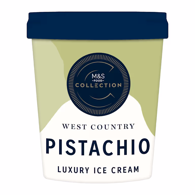 M&S Collection West Country Pistachio Luxury Ice Cream