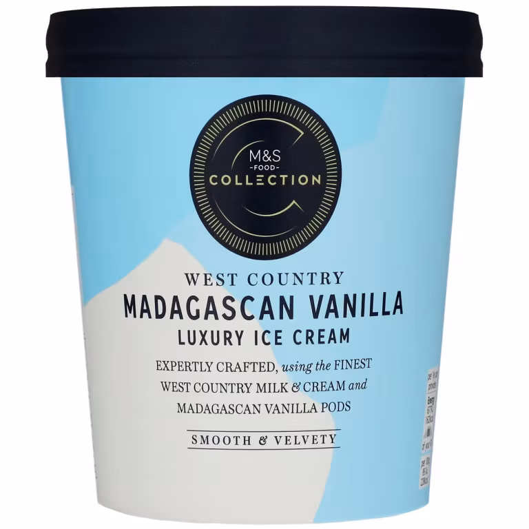 M&S Collection West Country Madagascan Vanilla Luxury Ice Cream