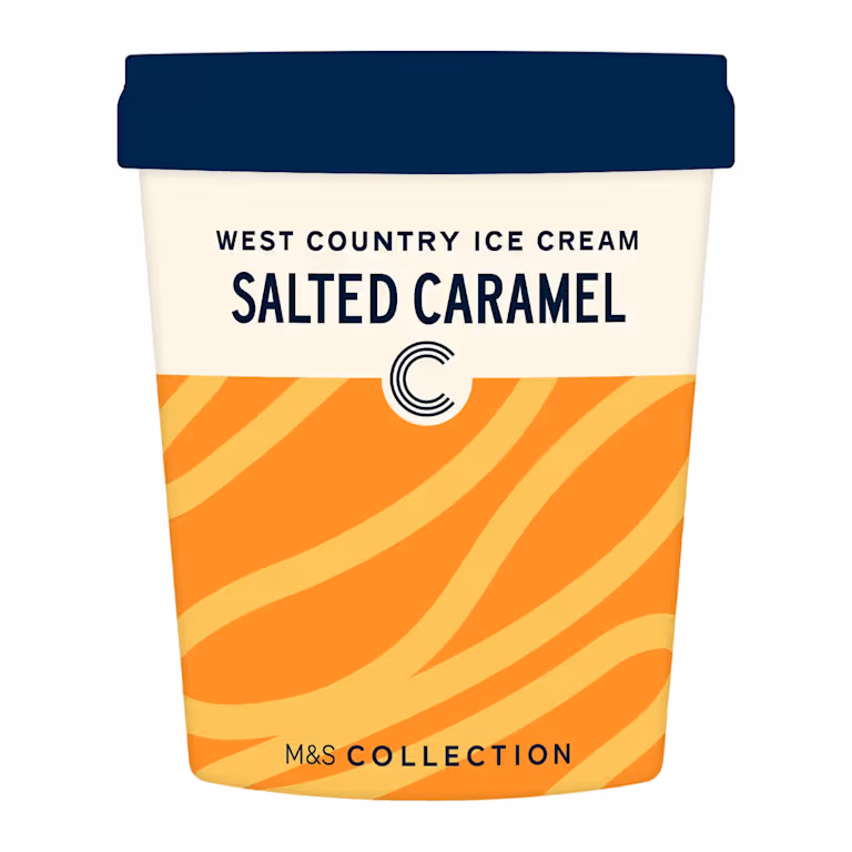 M&S Collection West Country Salted Caramel Ice Cream