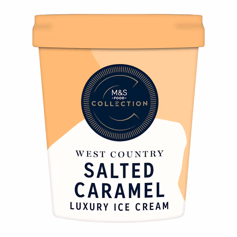 M&S Collection West Country Salted Caramel Luxury Ice Cream