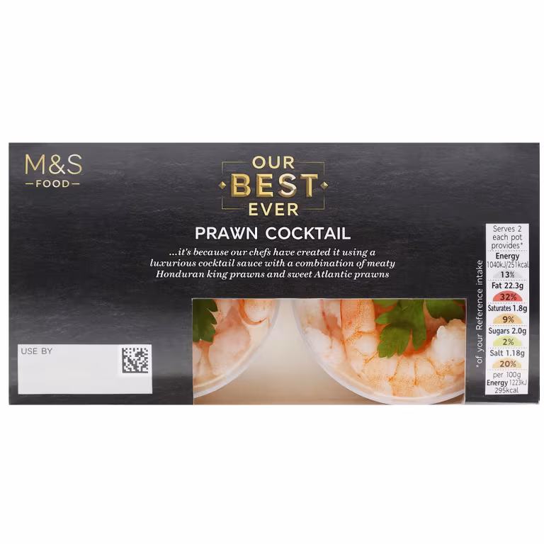 M&S Luxury Prawn Cocktails