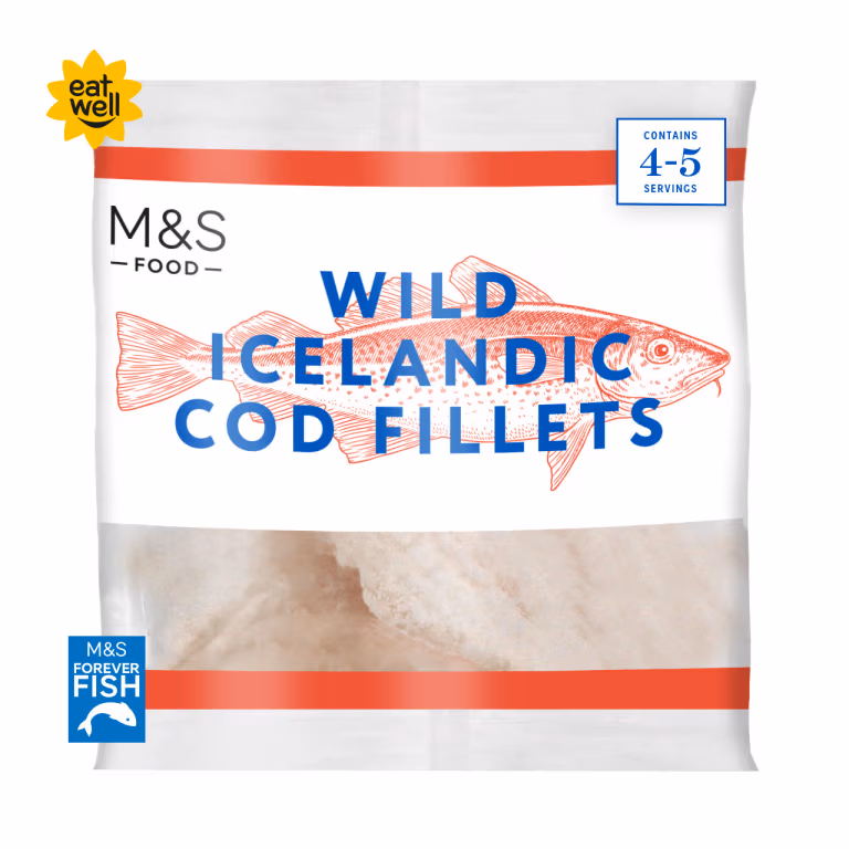 M&S Wild Icelandic Cod Fillets