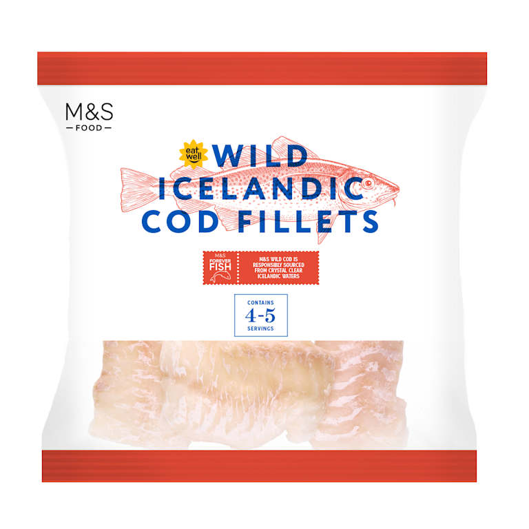 M&S Wild Icelandic Cod Fillets