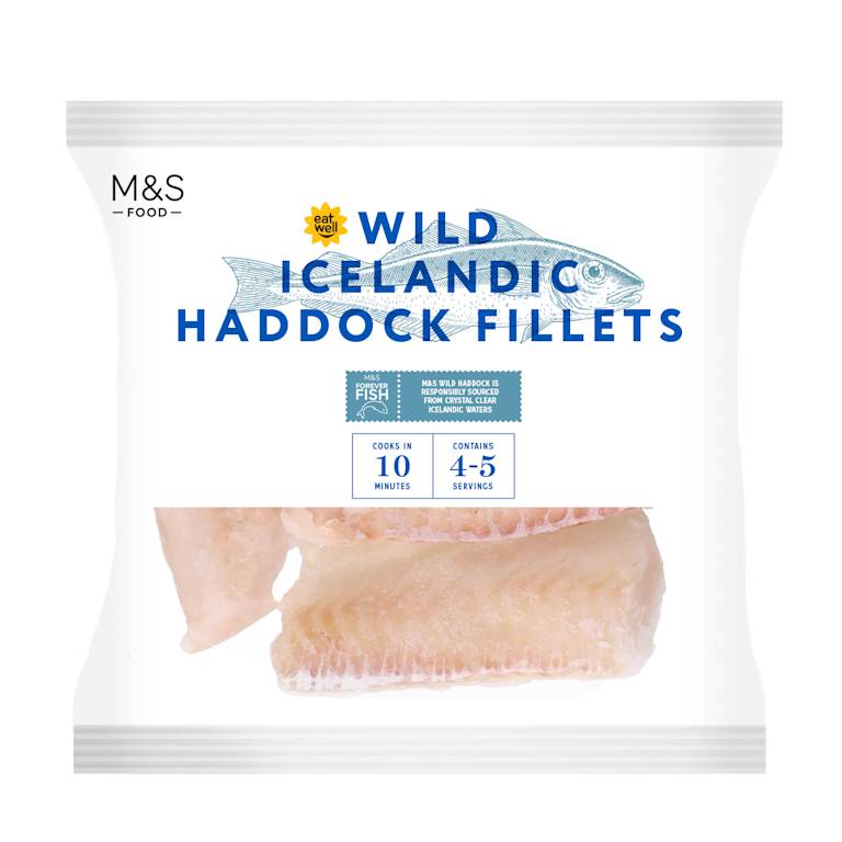 M&S Wild Icelandic Haddock Fillets