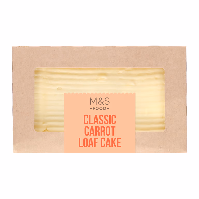 M&S Classic Carrot Loaf Cake