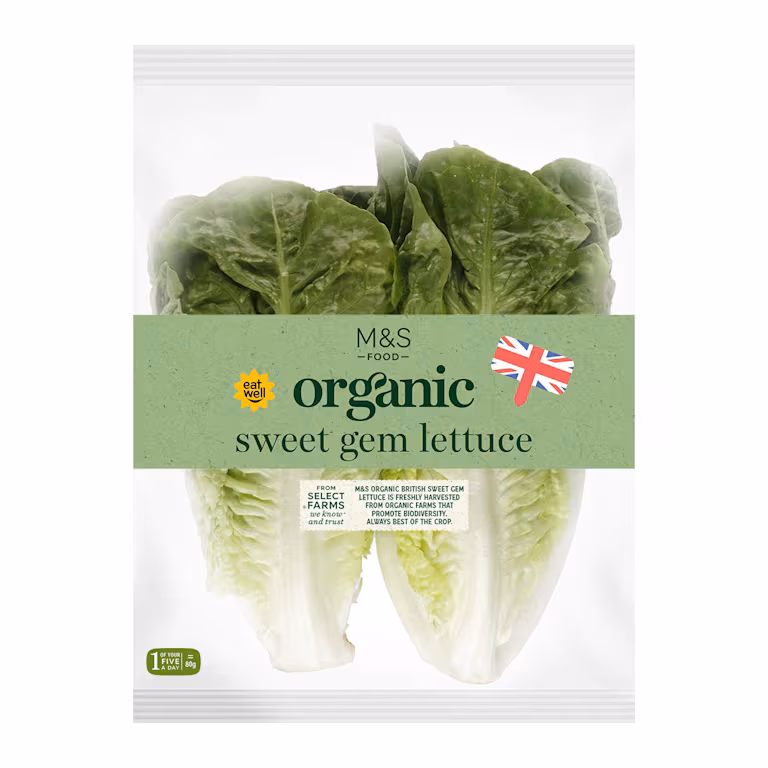 M&S Organic Sweet Gem Lettuce