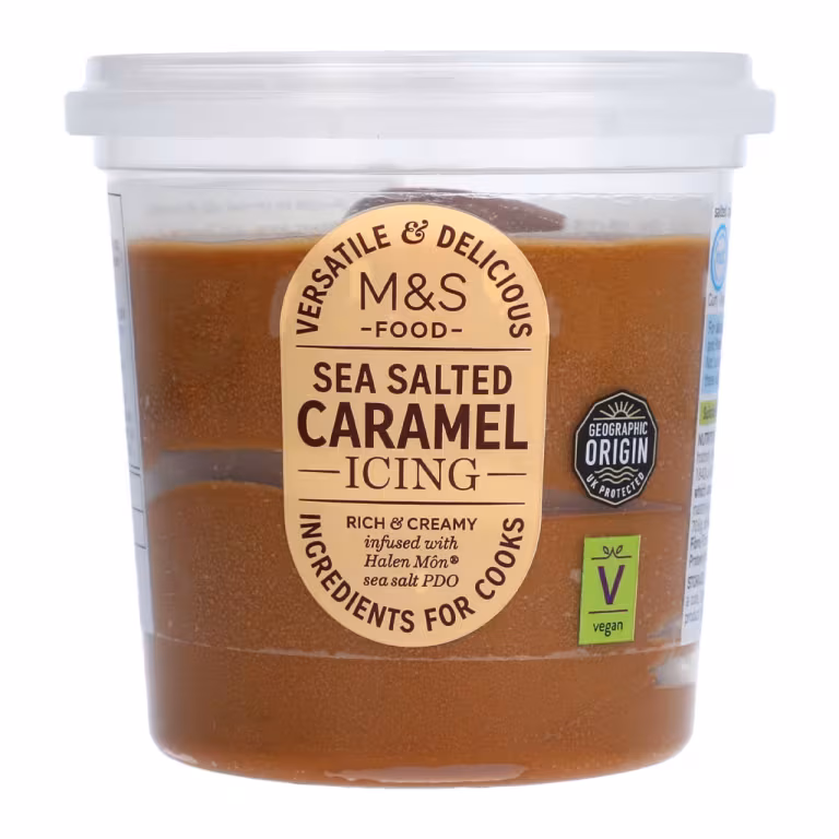 M&S Sea Salted Caramel Icing