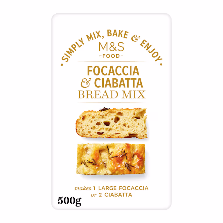 M&S Focaccia and Ciabatta Bread Mix