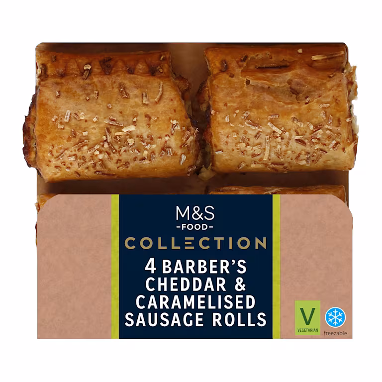 M&S Collection Mature Cheddar & Caramelised Onion Rolls