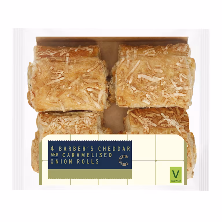 M&S Collection Barber's Cheddar & Caramelised Onion Rolls