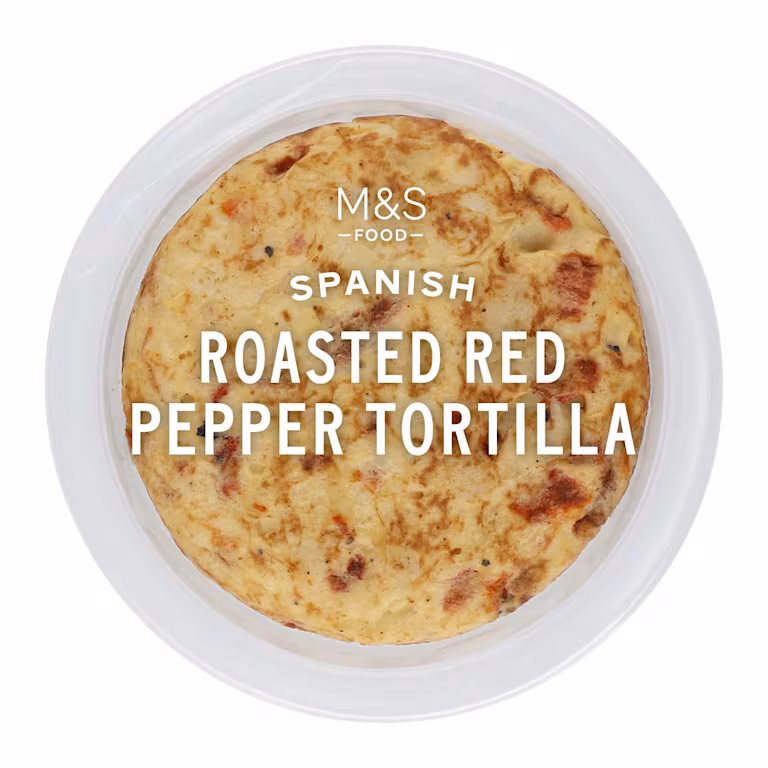 M&S Spanish Roasted Red Pepper Tortilla