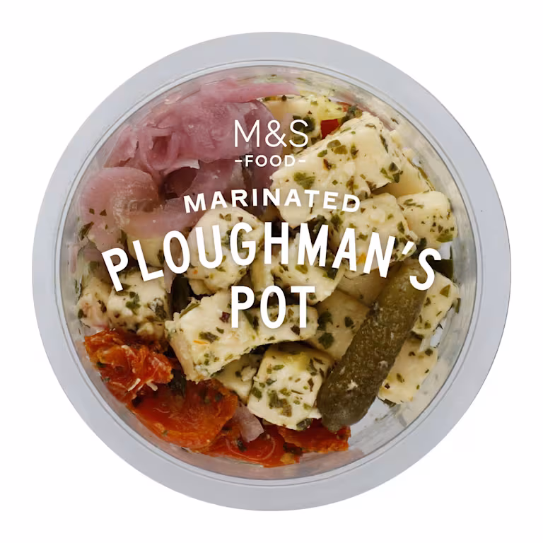 M&S Marinated Ploughman's Pot