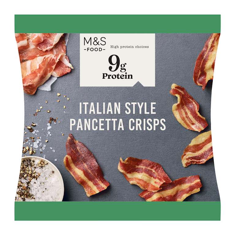 M&S Italian Style Pancetta Crisps