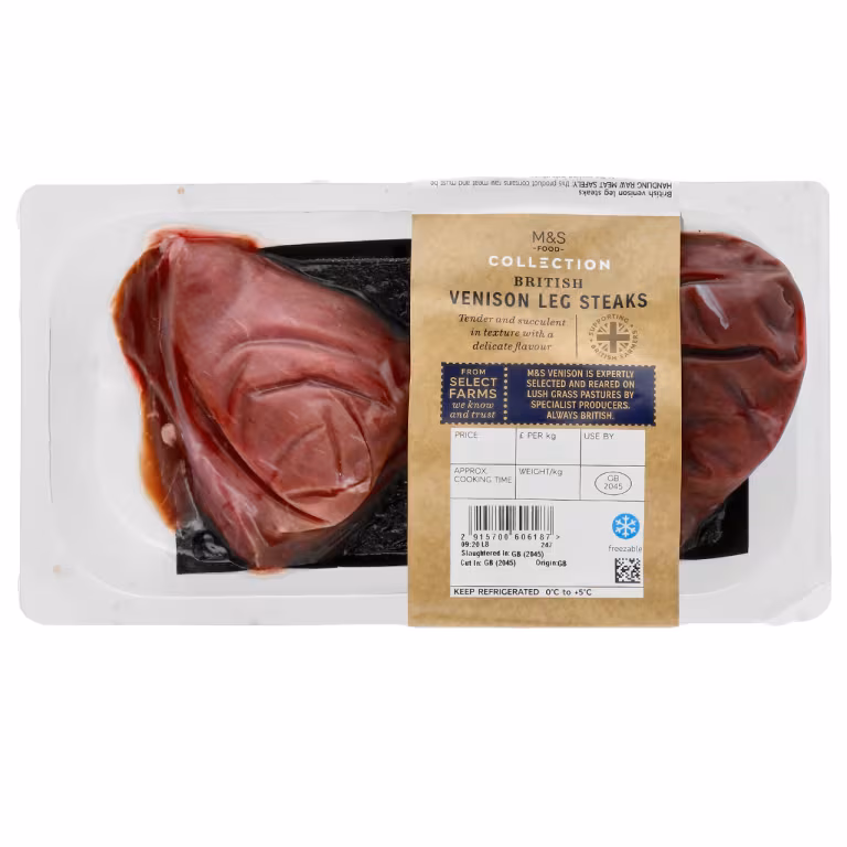 M&S British Venison Steaks
