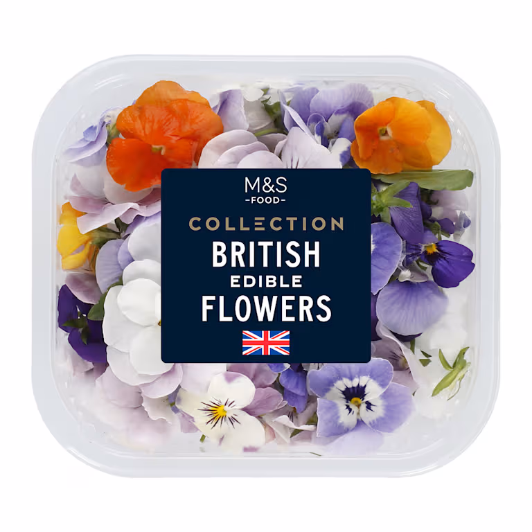 M&S Collection British Edible Viola Flowers