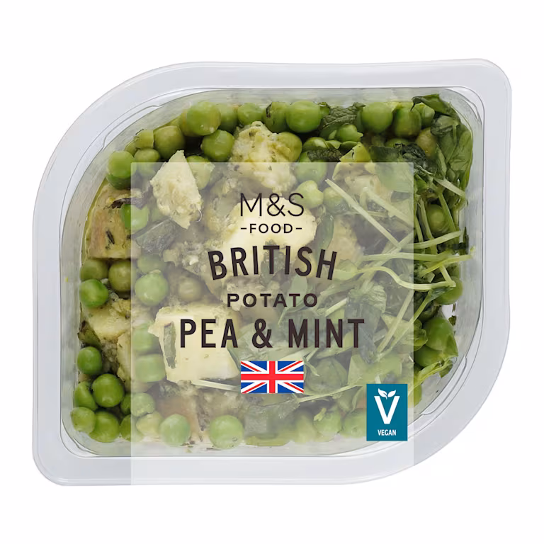 M&S British Potato, Pea & Mint Salad