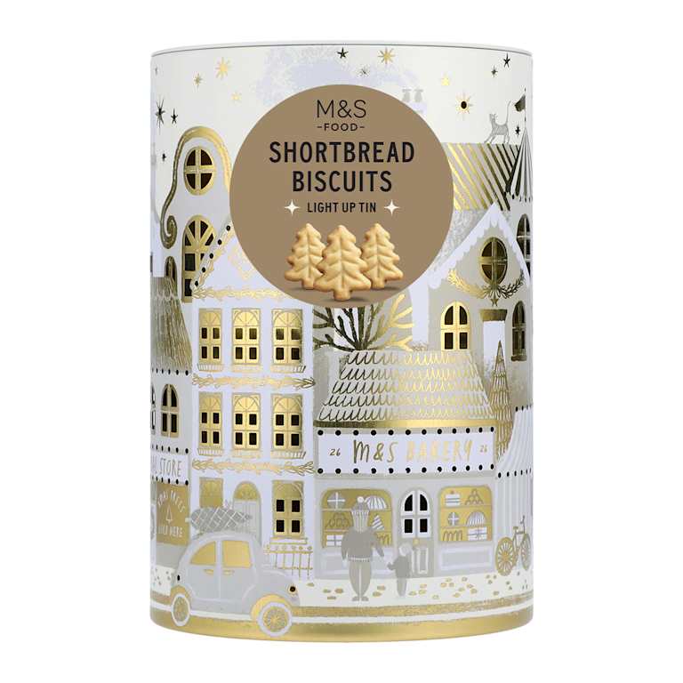 M&S Shortbread Light Up House