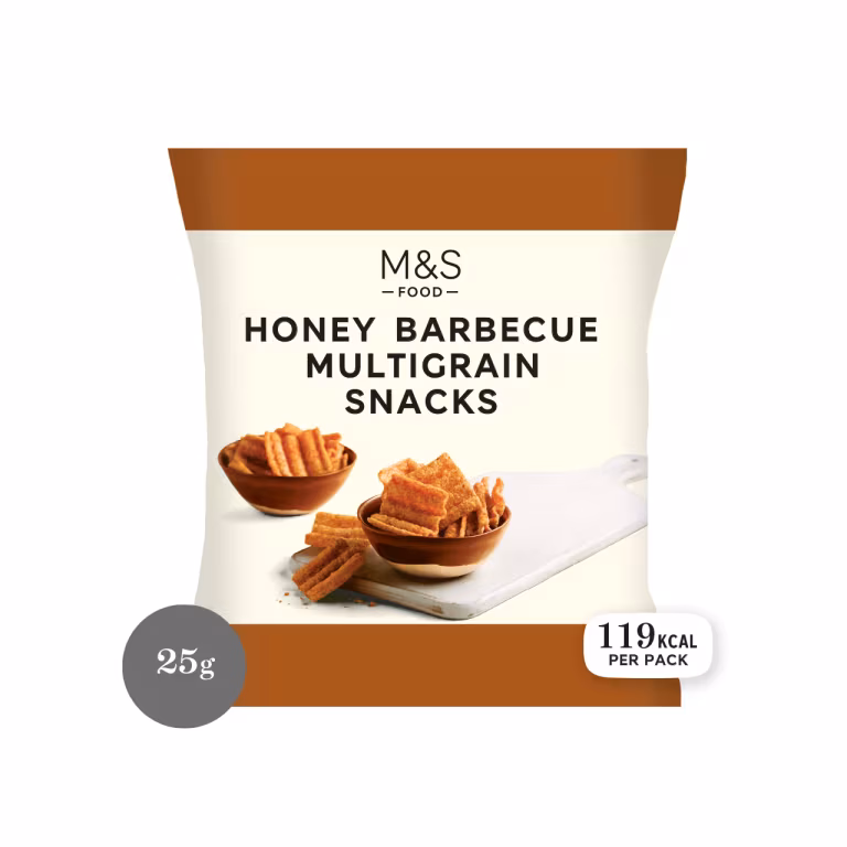 M&S Honey Barbecue Multigrain Snacks
