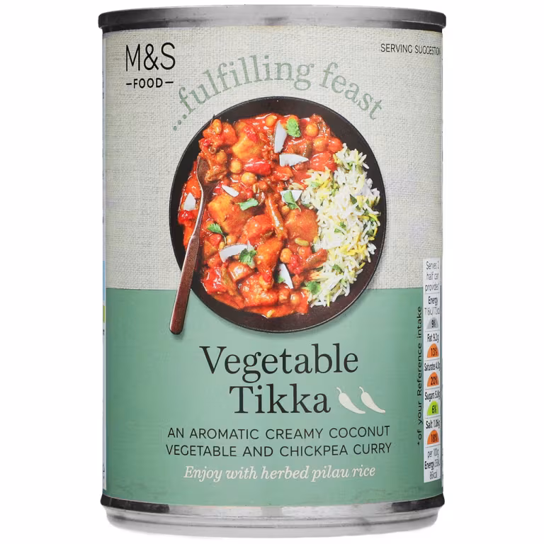 M&S Vegetable Tikka