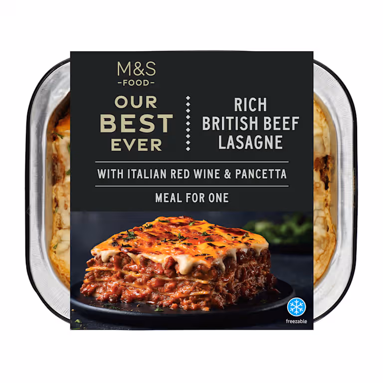 M&S Our Best Ever Beef Lasagne