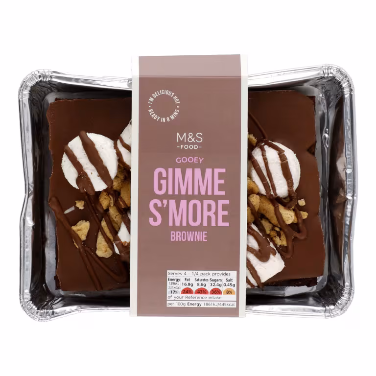 M&S Gimme S'more Brownie