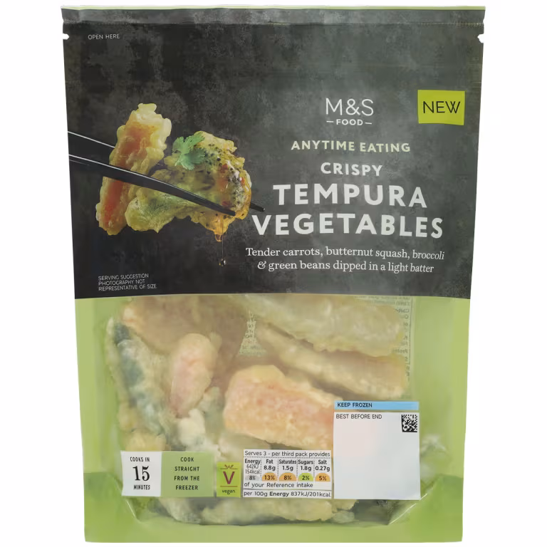 M&S Crispy Tempura Vegetables