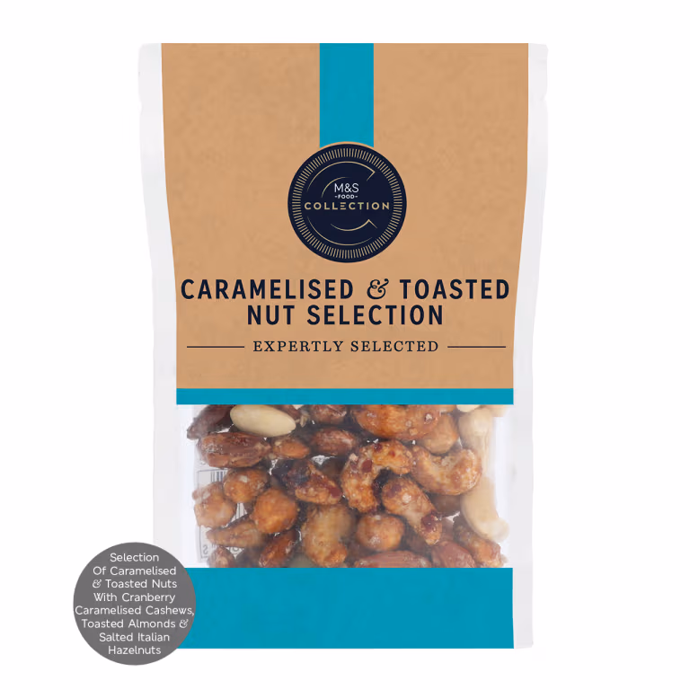 M&S Caramelised & Toasted Nut Selection