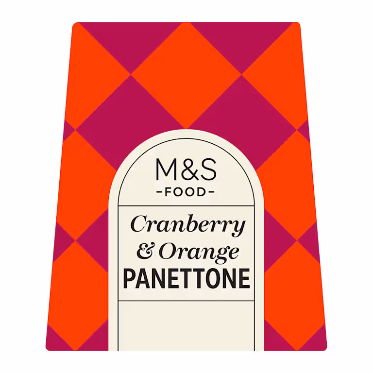 M&S Cranberry & Orange Panettone