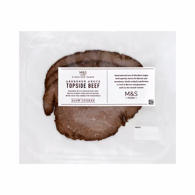 M&S Signature Range Aberdeen Angus Topside Beef