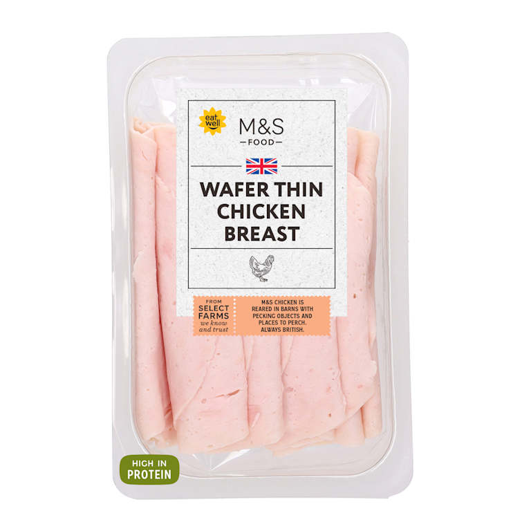 M&S British Wafer Thin Chicken Breast