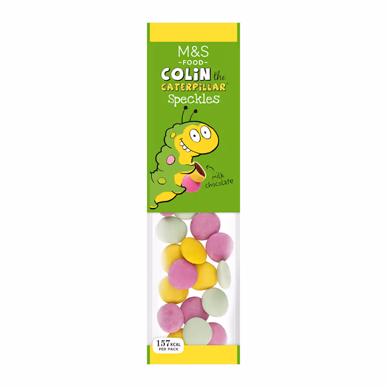 M&S Colin the Caterpillar Speckles