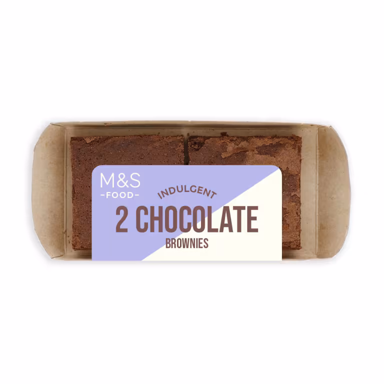 M&S Indulgent Chocolate Brownies