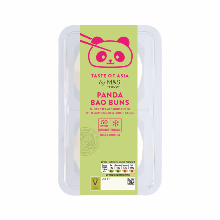 M&S Panda Bao Buns