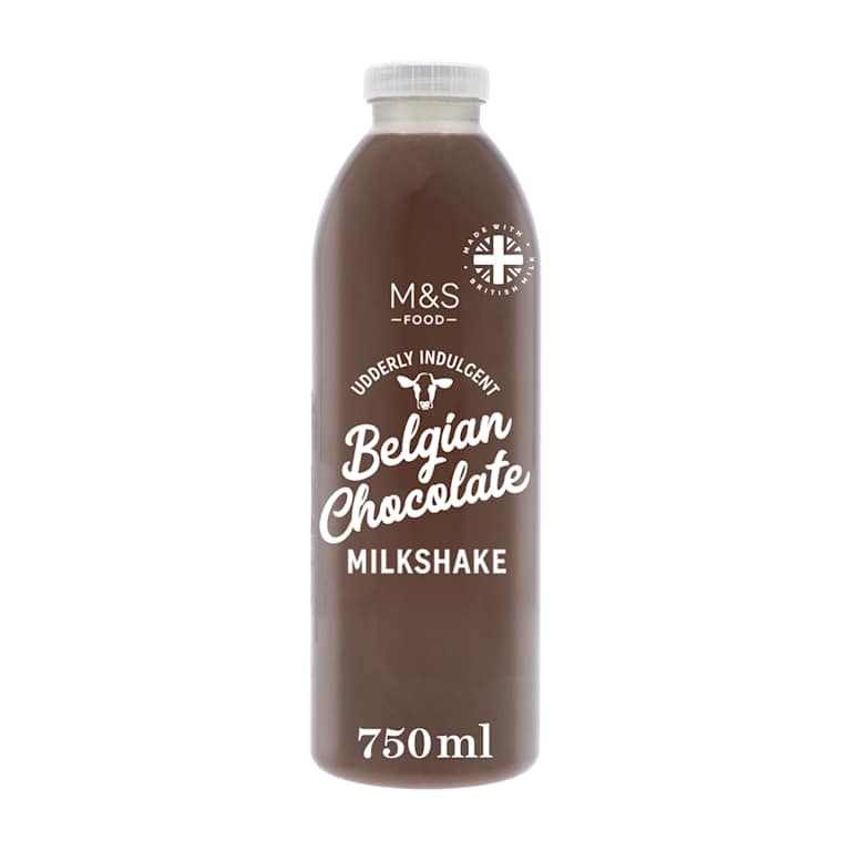 M&S Belgian Chocolate Milkshake