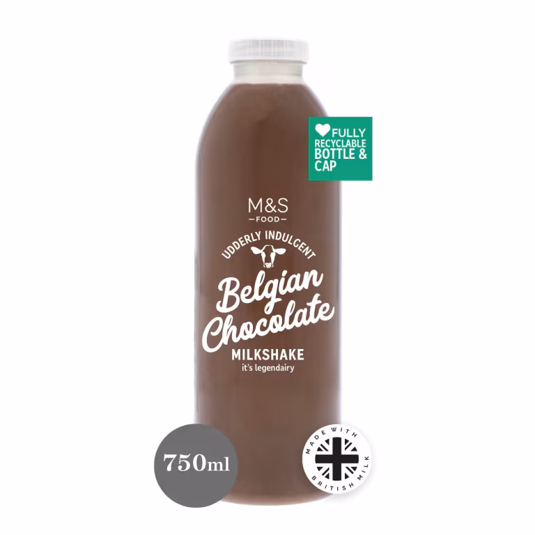M&S Belgian Chocolate Milkshake