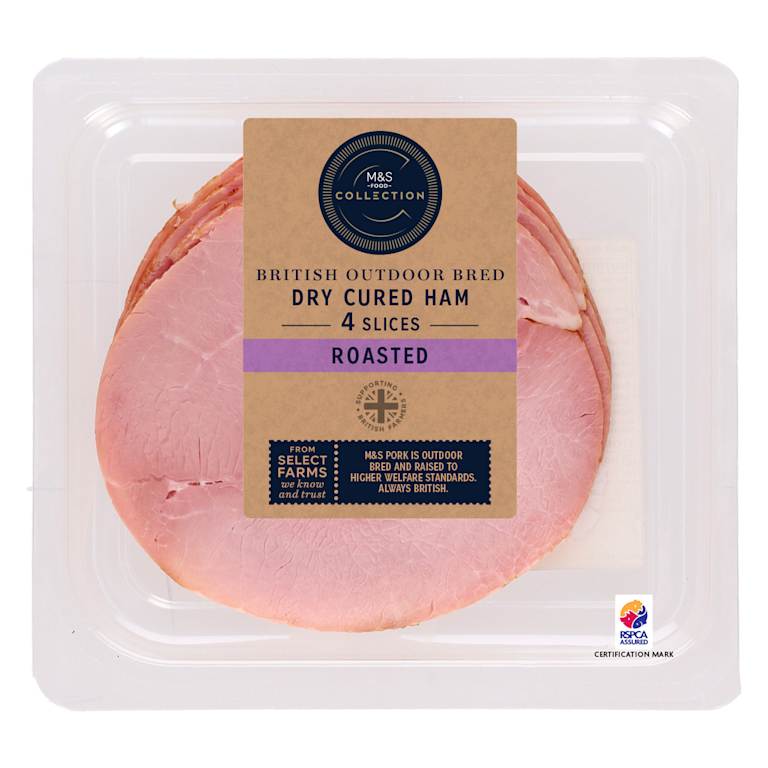 M&S Outdoor Bred Dry Cured Roast Ham