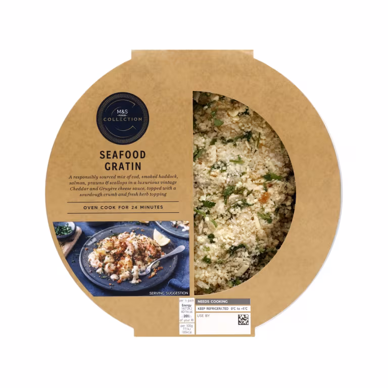 M&S Seafood Gratin
