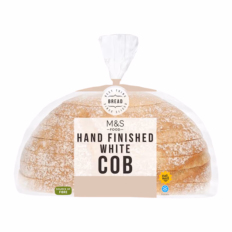 M&S Hand Finished White Cob