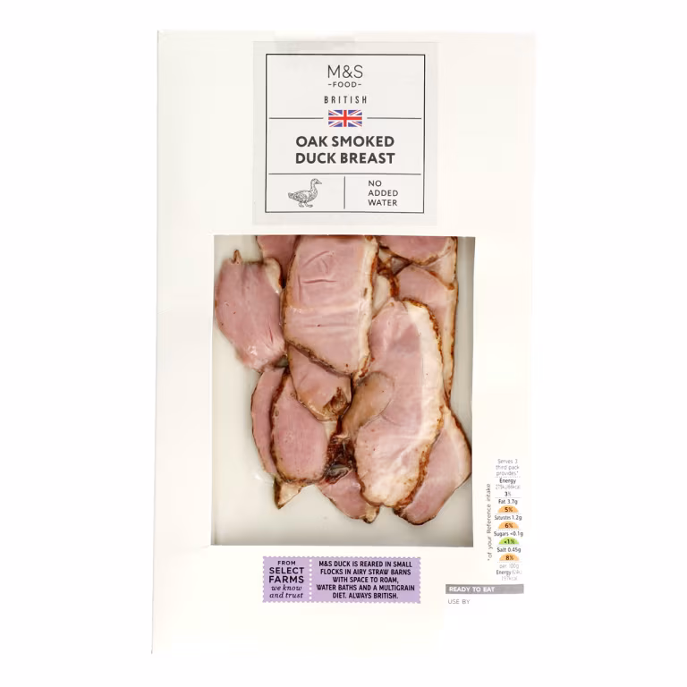 M&S British Oak Smoked Duck Breast