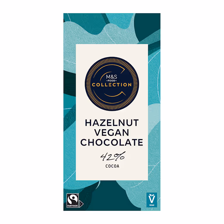 M&S Single Origin Smooth Vegan Hazelnut Chocolate