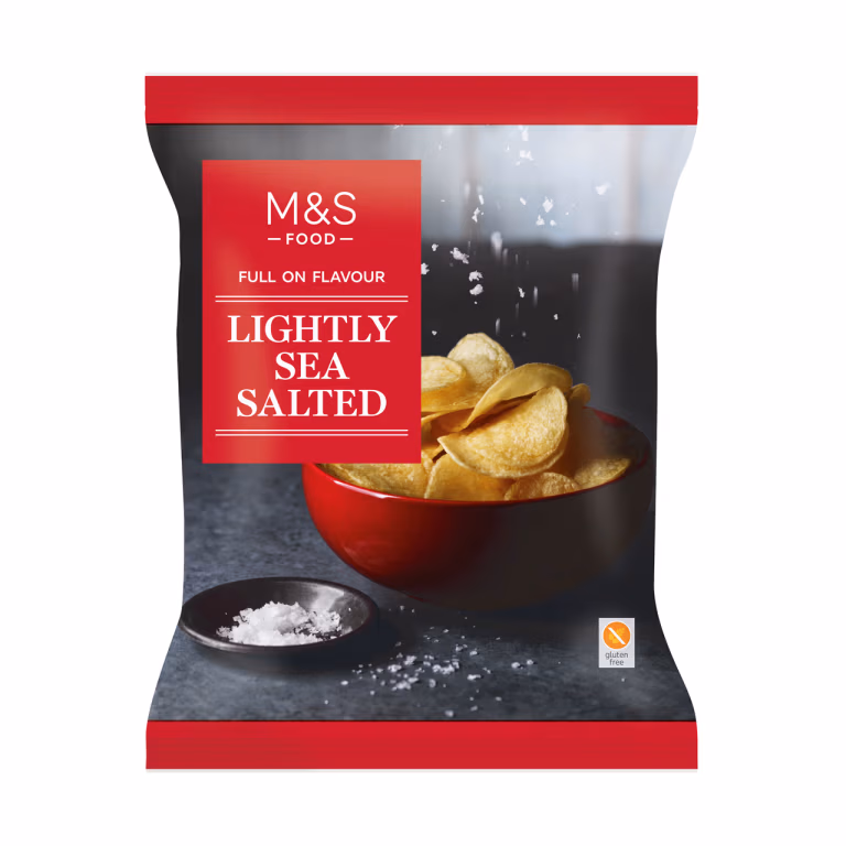 M&S Lightly Sea Salted Crisps