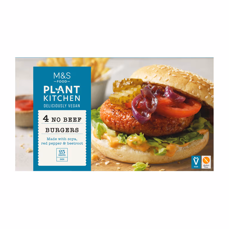 M&S Plant Kitchen Vegan Burgers